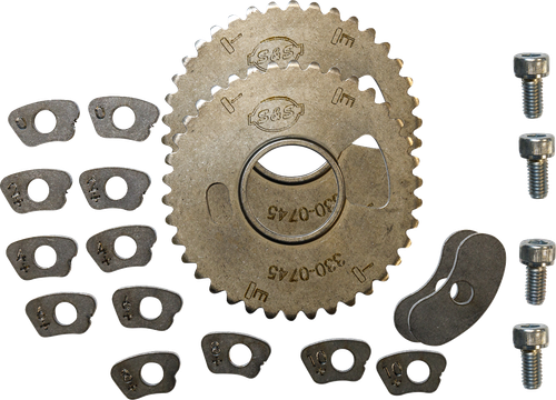 S&S CYCLE - 330-0753 - Cam Sprocket - Adjustable - Polaris
