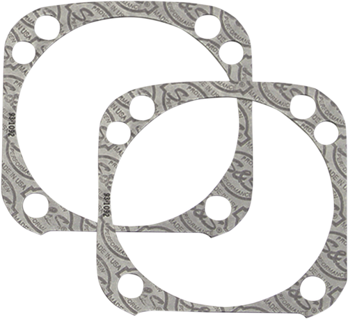 S&S CYCLE - 930-0101 - Base Gaskets - Front or Rear 4.125” - STK - '99-'17 Twin Cam