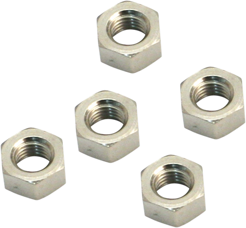S&S CYCLE - 11-2363 - Throttle Shaft Nuts - Super E/G Carburetors - 5-Pack