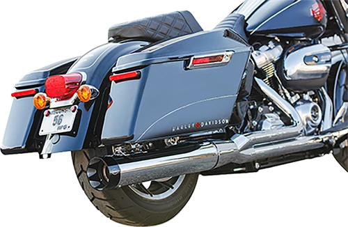 S&S CYCLE - 550-0758 - 2-into-1 Sidewinder Exhaust System - 50-State - Chrome - M8 Touring