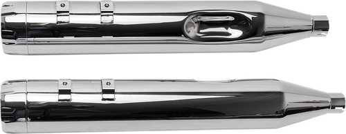 S&S CYCLE - 550-0620 - 4-1/2” MK45 Performance Mufflers - Chrome with Chrome Thruster