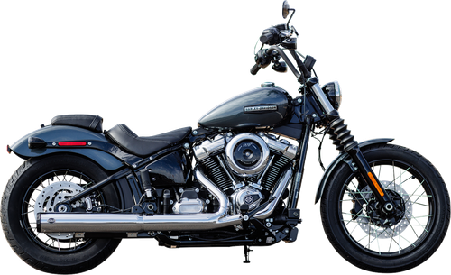S&S CYCLE - 550-1160 - Grand National Slip-On Muffler - 50 State - 4” Chrome - M8 Softail