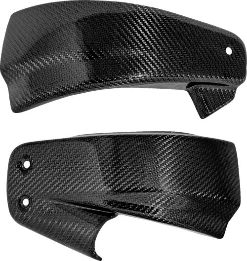 SADDLEMEN - CF-818-002 - Side Cover - Carbon Fiber/Gloss