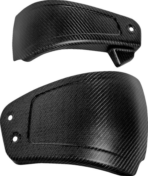 SADDLEMEN - CF-825-001M - Side Cover - Carbon Fiber/Matte
