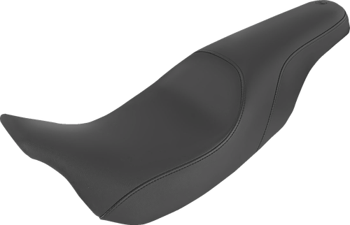 SADDLEMEN - 808-07B-047 - Seat - Profiler - Black - Smooth - FL '08-'24