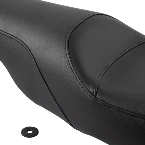 SADDLEMEN - 808-07B-047 - Seat - Profiler - Black - Smooth - FL '08-'24