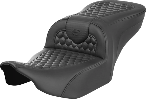 SADDLEMEN - 823-07-18900 - Roadsofa Seat - without Backrest - Honeycomb - FLTR/FLHX '23-'24