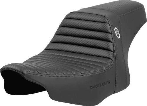 SADDLEMEN - SC82307T - Pro Series SDC Performance Seat - w/o Backrest - Tuck-n-Roll - FLH/FLT '23-'24
