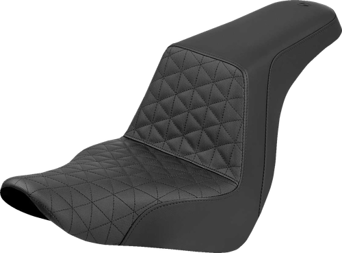 SADDLEMEN - 818-29-179 - Step-Up Seat - Tri-Gripper - Black - FXLR/FLSB '18-'25