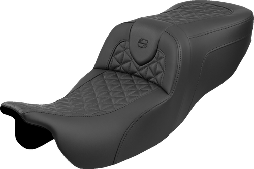 SADDLEMEN - 815-07-21000 - Roadsofa Seat - without Backrest - Tri-Gripper - FLRT/FLTRT '15-'25
