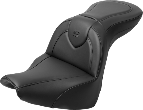 SADDLEMEN - 818-31-187BR - RoadSofa Seat - with Backrest - Black Stitch - FXBR/S '18-'20