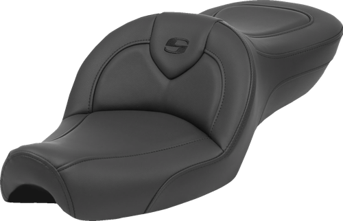 SADDLEMEN - 879-03-187 - Roadsofa Seat - without Backrest - Black - XL '79-'03