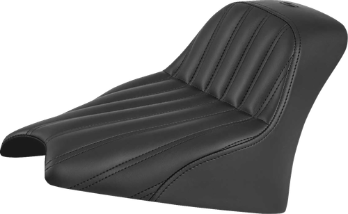 SADDLEMEN - I25-33-0023 - Renegade Knuckle Solo Seat - Black - Scout '25