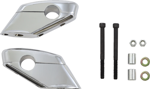 BARON - BA-7422-00 - Liner Pullback Handlebar Risers - Chrome