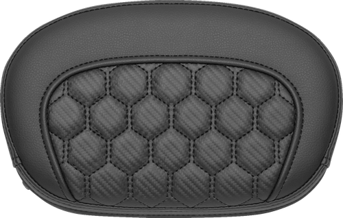 SADDLEMEN - 061019000 - Mini Contour Sissy Bar Pad - Honeycomb