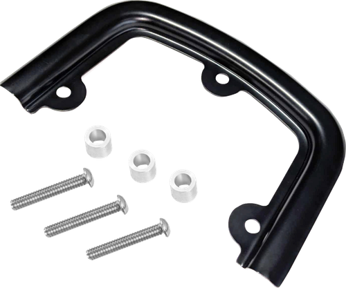 SADDLEMEN - 15725B - Sissy Bar Pad Bracket - Black