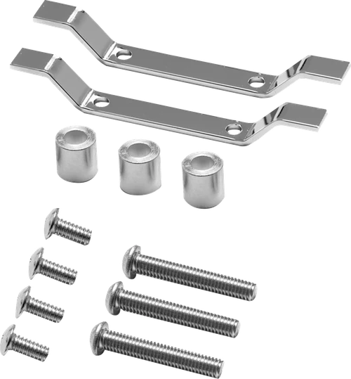 SADDLEMEN - 041151 - Mini Contour Sissy Bar Pad - Tri-Gripper - Tall
