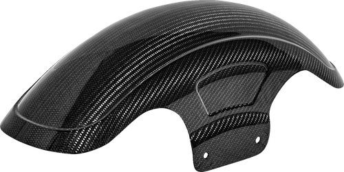 SADDLEMEN - CF-823-07-001 - Carbon Fiber Front Fender - Gloss - Touring '23-'25