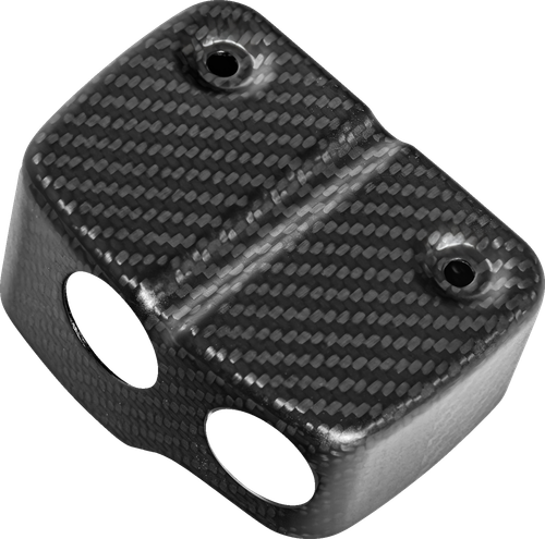 SADDLEMEN - CF-899-04-001M - Coil Cover - Carbon Fiber - Matte Black