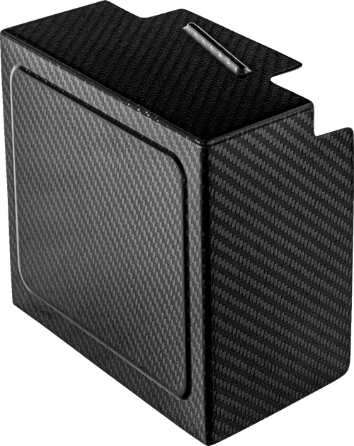 SADDLEMEN - CF-899-04-002 - Battery Cover - Carbon Fiber - Gloss Black