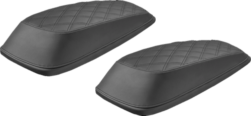 SADDLEMEN - L870-93-LS - Saddlebag Covers - Lattice Stitch - FL '93-'13
