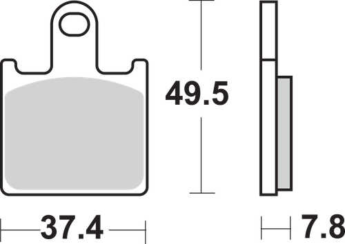 SBS - 838DC - Dual Carbon Brake Pads - ZX-14R