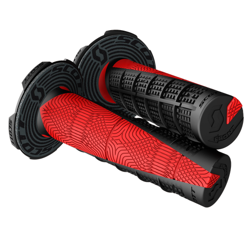 SCOTT - 219627-4948 - Deuce Grips with Donut - Black/Red
