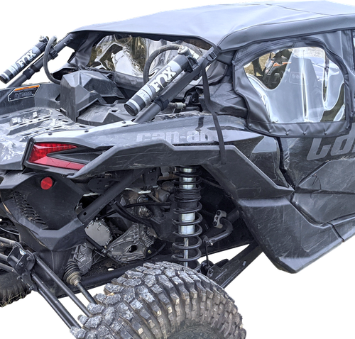 SEIZMIK - 51-20994 - Soft Upper Doors - Black - Can-Am - Maverick