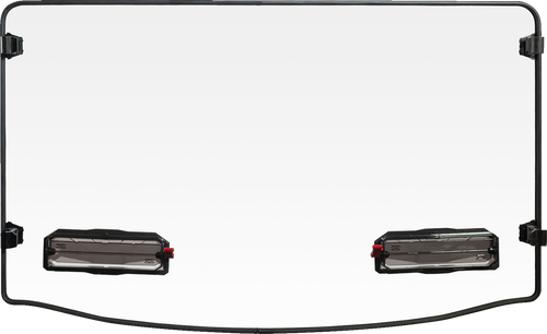 SEIZMIK - 50-50496KIT - Windshield - Vented - RZR XP 1000