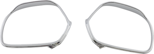 SHOW CHROME - 52-683 - Trim - Mirror - Visored - Chrome