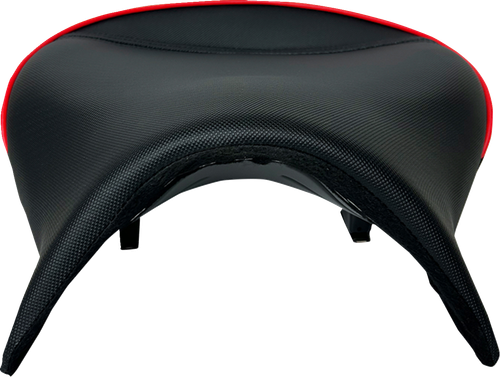 SHOW CHROME - 41-429 - Ryker Combat Seat - Black w/ Red Trim - Can-Am Ryker