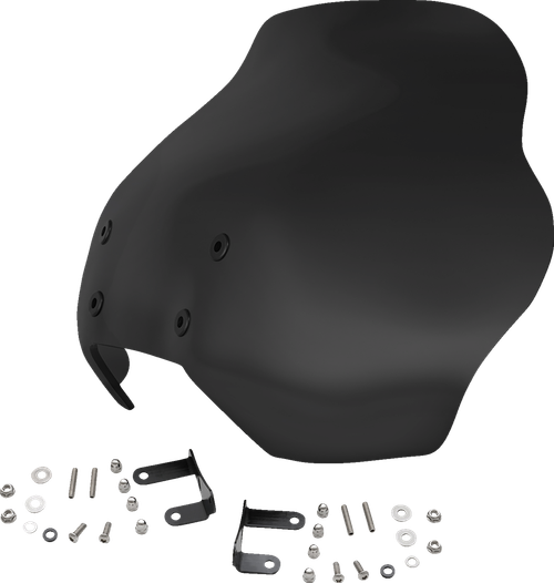 SHOW CHROME - 20-403DT - Covert Windshield - Dark Opaque - Ryker