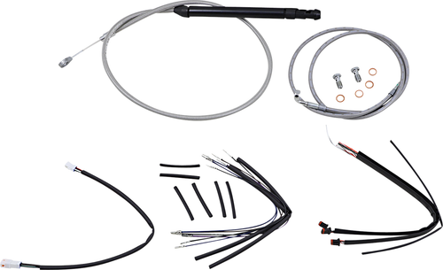 BURLY BRAND - B30-1249 - Control Kit - 14" Gorilla Handlebars - Stainless