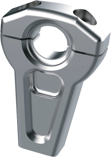 SLYFOX - TM-SLY17 - Handlebar Riser Kit - Straight - 1” Clamping - 3-1/2” Rise - Raw