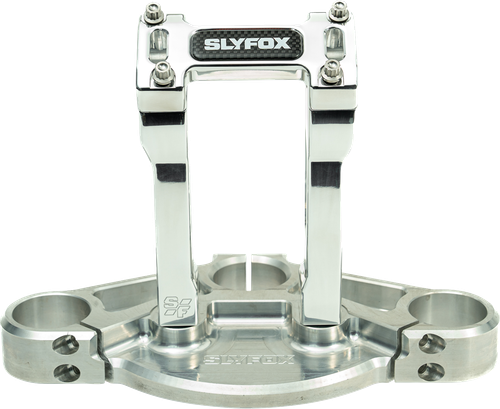 SLYFOX - SF-1001-06-R - Handlebar Riser Kit - Straight - 1” Clamping - 6” Rise - Raw