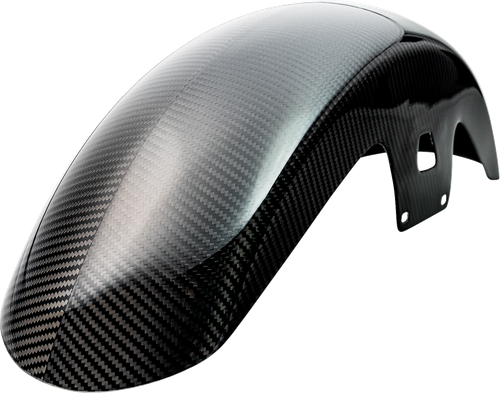 SLYFOX - 1027-FF1C-G - Front Fender - Mid Length - Carbon Fiber/Gloss