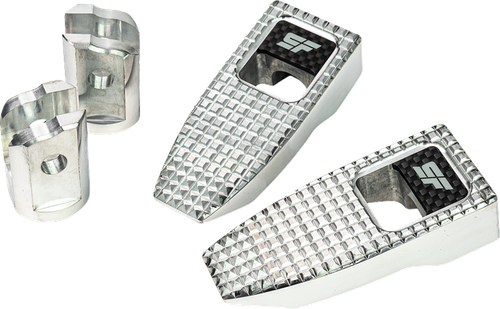 SLYFOX - SF-903-01-2 - Speed Pegs - Silver Polished - Front