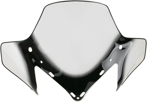 SNO STUFF - 450-651-10 - Windshield - 15-1/2” - Smoke/Black - Yamaha