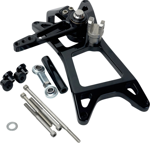 SPEED MERCHANT - SM-M8FLMIDWOPBK - Mid-Controls - without Pegs - Black - FL '17-'23