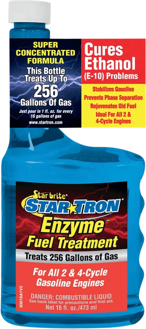 STAR TRON - 093016 - Enzyme Fuel Treatment - 16 US fl oz.