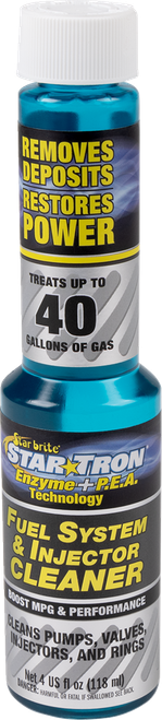 STAR TRON - 096699 - Fuel Treatment/Cleaner - 4 U.S. fl oz. - 12 Pack with Display
