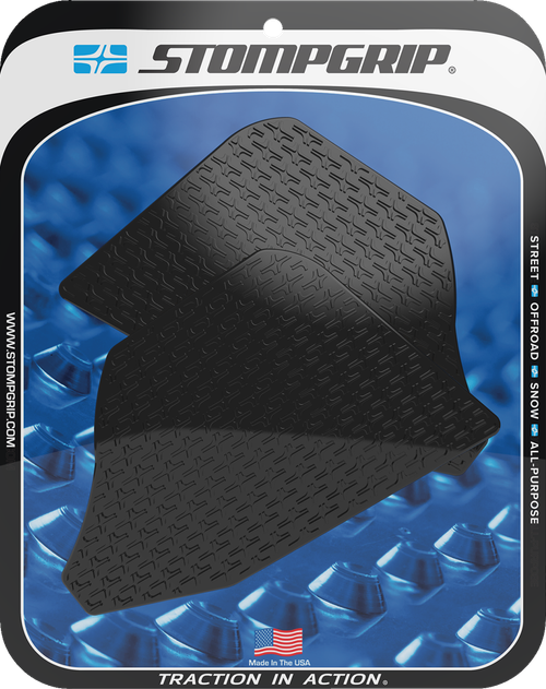 STOMPGRIP - 55-14-0185B - Tank Grips - Icon - Black - Ducati - Multistrada '22-'25