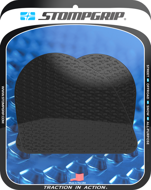 STOMPGRIP - 55-14-0198B - Tank Grips - Icon - Black - Ducati - DesertX '22-'25