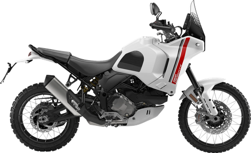 STOMPGRIP - 55-10-0198B - Tank Grips - Volcano - Black - Ducati - DesertX '22-'25
