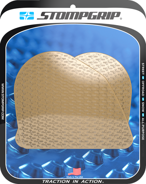 STOMPGRIP - 55-14-0198C - Tank Grips - Icon - Clear - Ducati - DesertX '22-'25