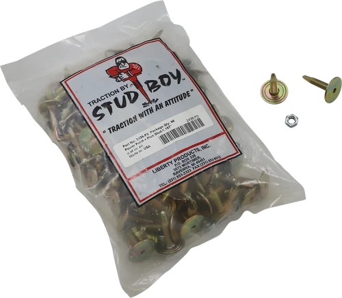 STUD BOY - 2436-P3 - Studs with Locknuts - 1.187” - 96 Pack