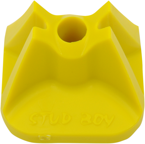 STUD BOY - 2513-P1-HVY - Single Backer Plates - Hi-viz Yellow - 24 Pack