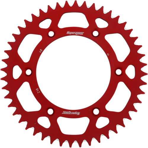 SUPERSPROX - RAL-210-48-RED - Rear Sprocket - Red - Honda - 48 Tooth