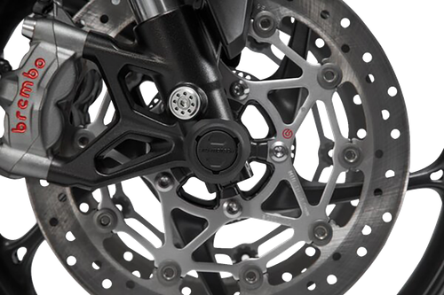SW-MOTECH - STP.06.176.10401/B - Axle Sliders - Front - Set - Yamaha/Aprilia