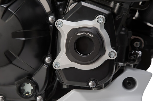 SW-MOTECH - MSS.08.868.10000 - Engine Case Protector - Black/Silver - Kawasaki - Z900